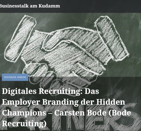 Read more about the article Digitales Recruiting. Das Employer Branding der Hidden Champions