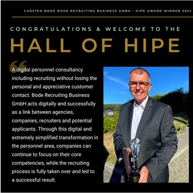 Read more about the article Hipe Award